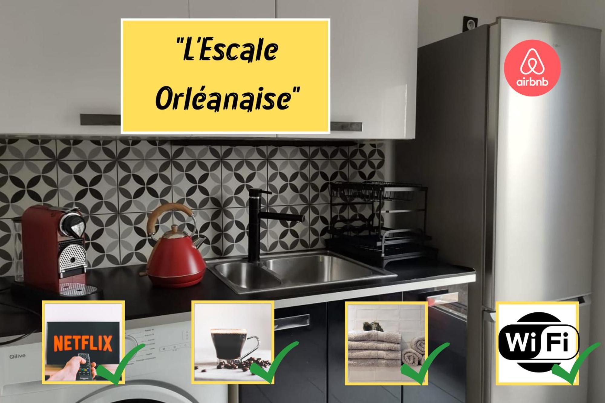 L'Escale Orleanaise 아파트 외부 사진